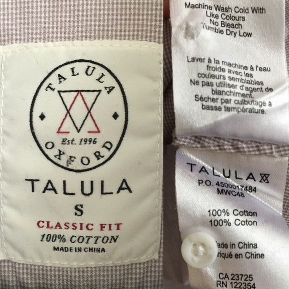 ARITZIA Oxford Classic Fit Button Down Shirt S - Picture 5 of 7